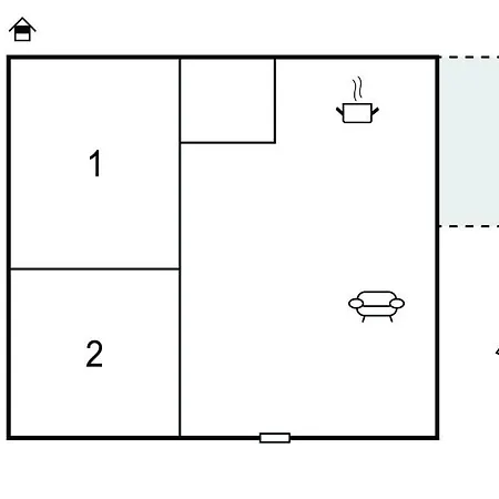 Pet Friendly In With Wifi Apartmán